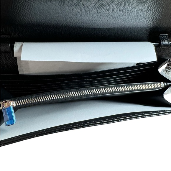 NWT YSL Triquilt Wallet on Chain - Picture 8 of 8